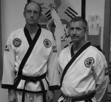 Instructors Grandmaster Andrew Johnson  and Master Lanny Kuhse